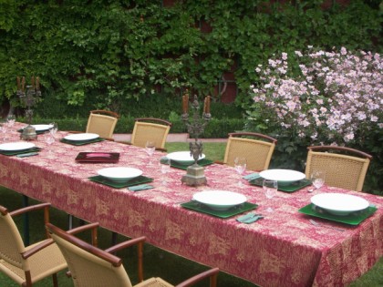 照片: Mariannenhof Cafégarten